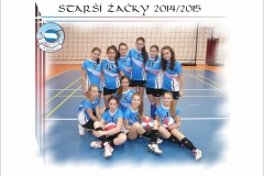 Starší žačky 2014/2015
